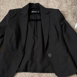 New York & Company Women's Elegant Black Suit Jacket